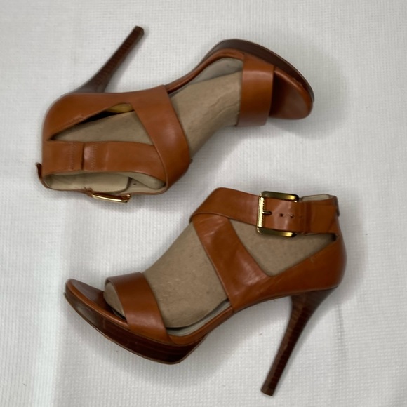 MICHAEL Michael Kors Shoes - Sold!✅ Michael Kors Brown Heel Sandals Size 8